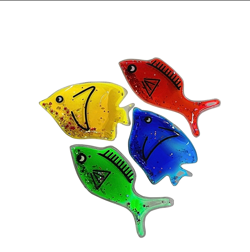 Liquid Motion Glitter Fish