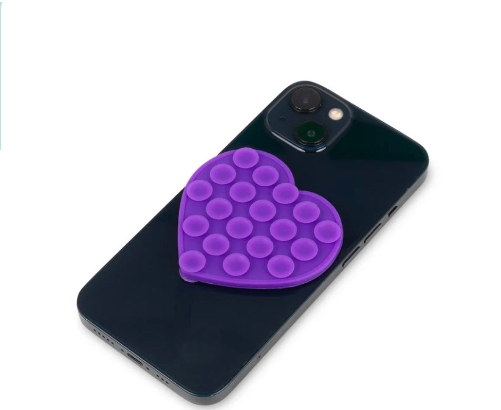 Heart Phone Suction Pad