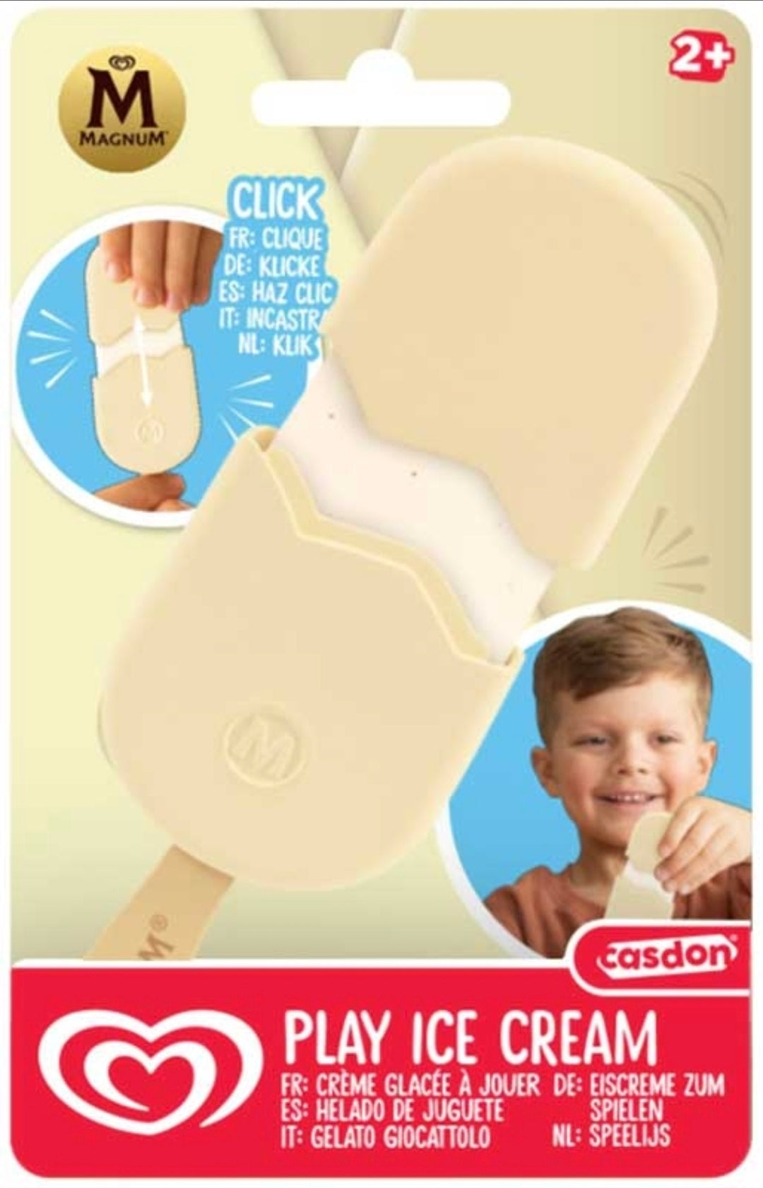 Walls Magnum White Ice Cream