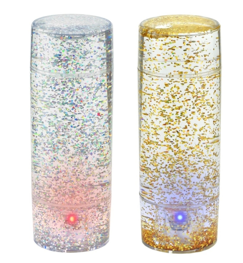 Gold and Silver Glitter Shake and Shine (pk2)