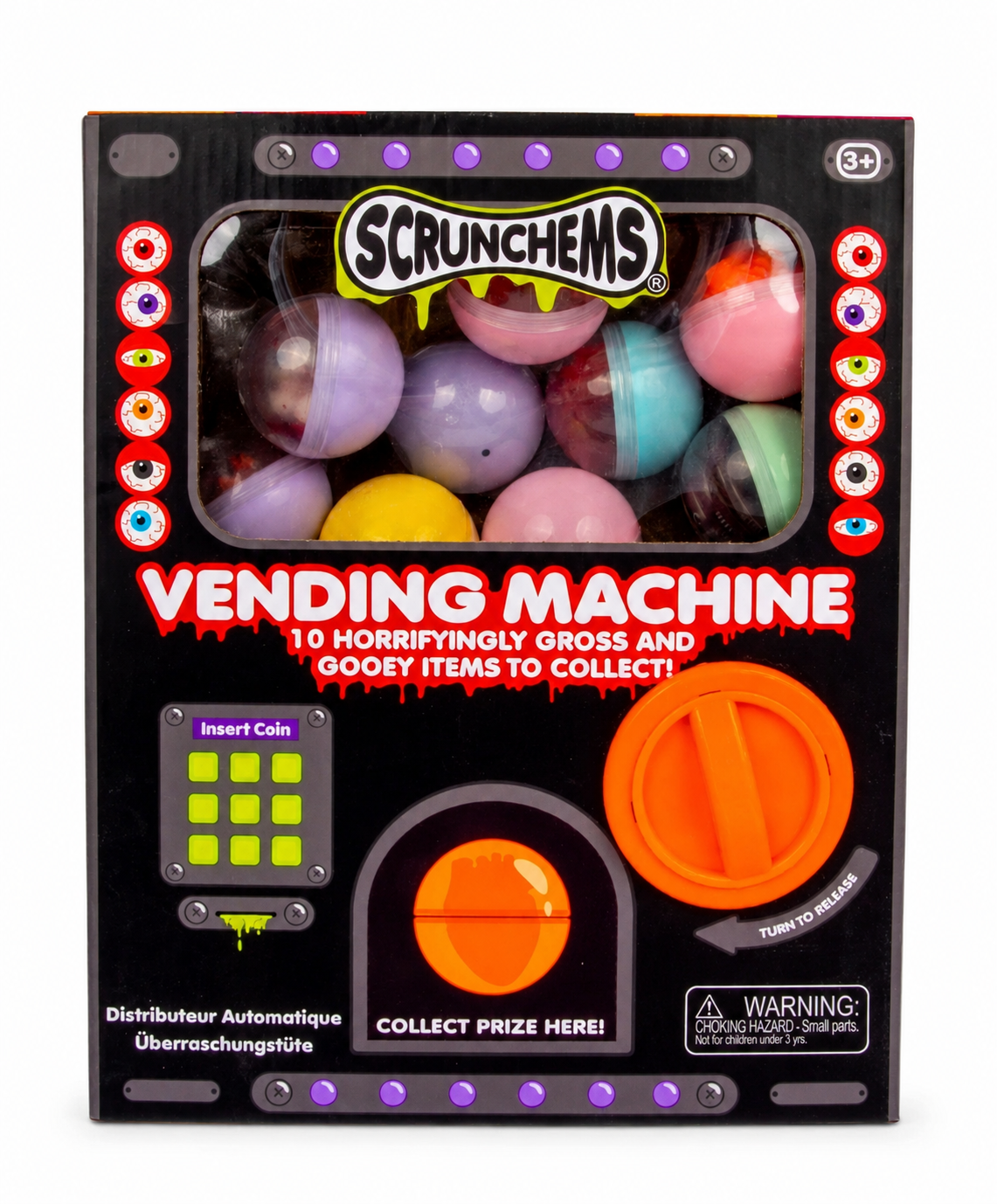 Scrunchems Gross Vending Machine