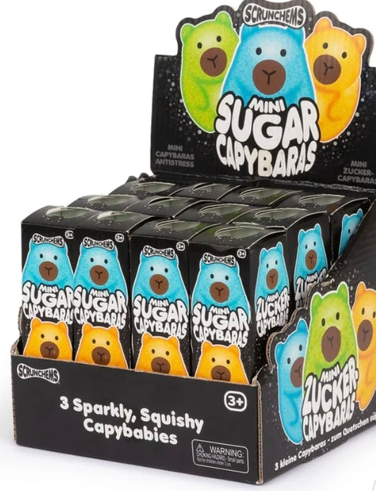 3pk Scrunchems Sugar Capybara