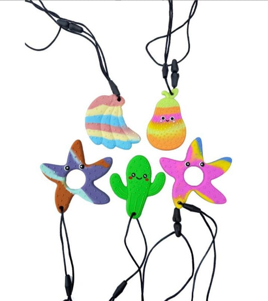 Sensory Chew Pendants